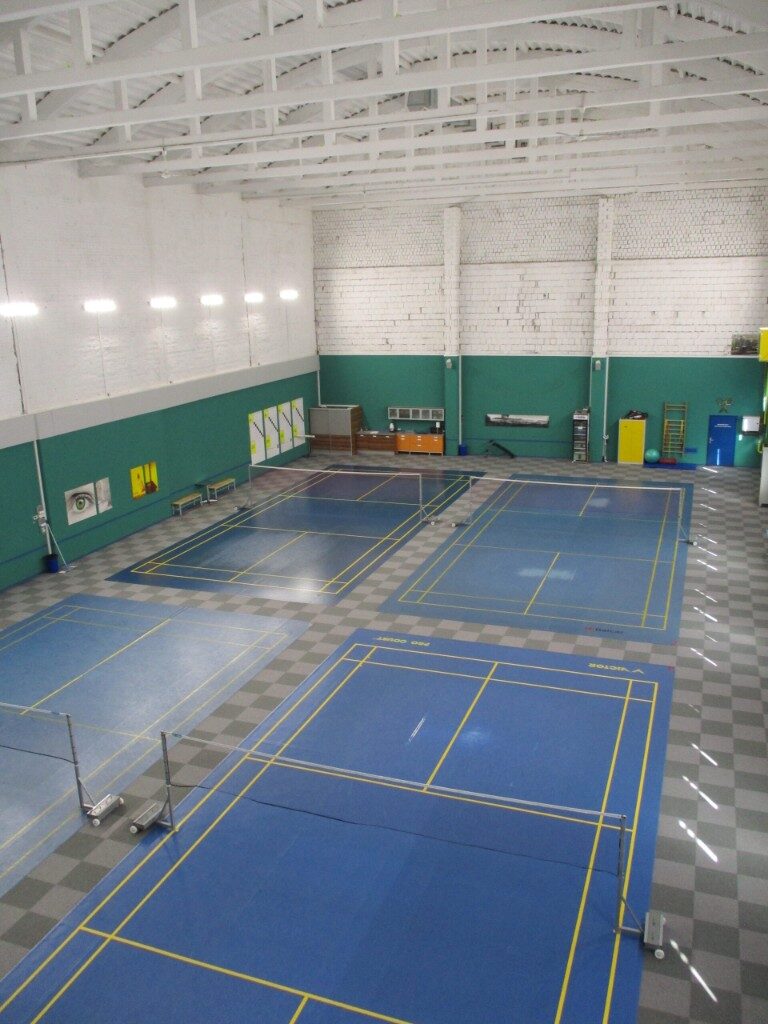 Hlavná bedmintonová hala v Žiline